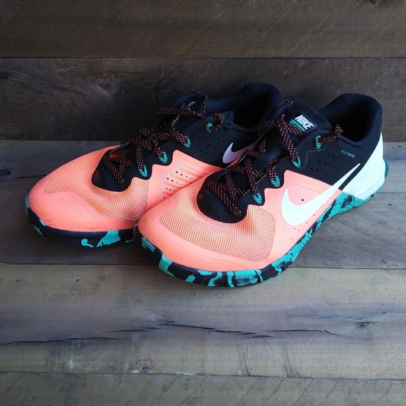 Nike Other - Nike Flywire Metcon 2 Running Training Shoes Sz 8